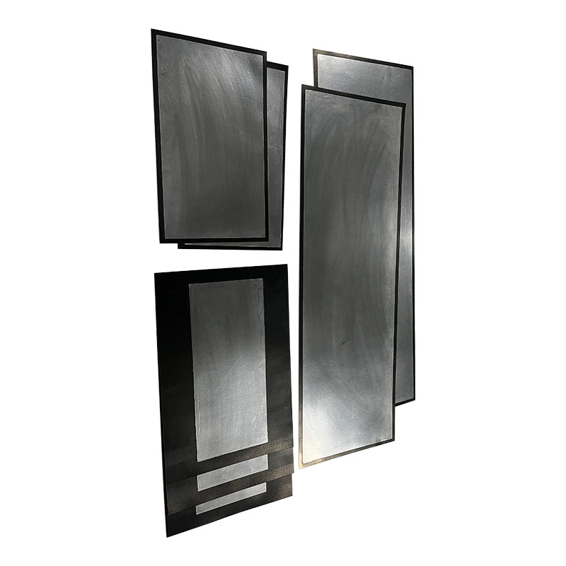 Tấm lưỡng cực than chì linh hoạt được gia cố bằng sợi carbon với các cạnh hàn